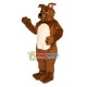 Furry House Dog With Ribbed Ears Mascot Costume Furry House Dog With Ribbed Ears Mascot Costume