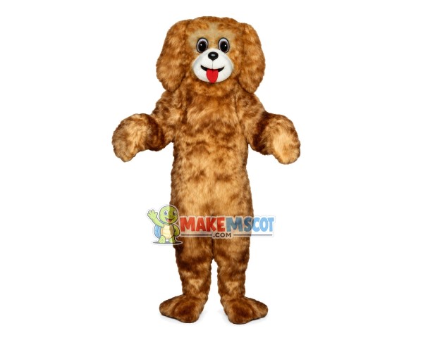 Obedient Long-haired Poodle Mascot Costume Obedient Long-haired Poodle Mascot Costume