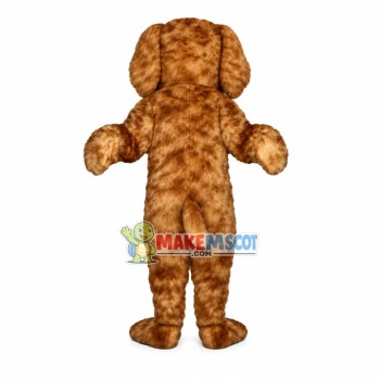 Obedient Long-haired Poodle Mascot Costume Obedient Long-haired Poodle Mascot Costume