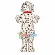 Loyal Dalmatian With Collar Mascot Costume Loyal Dalmatian With Collar Mascot Costume
