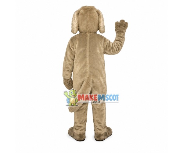 Docile Plush Collie Mascot Costume Docile Plush Collie Mascot Costume