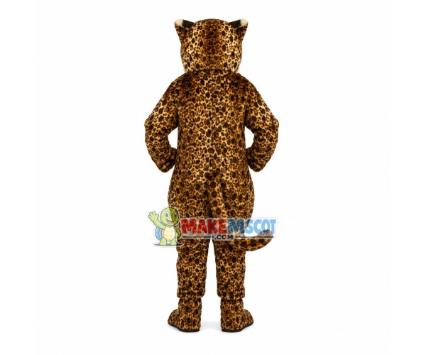 Leopard With Red Pupil Mascot Costume Leopard With Red Pupil Mascot Costume