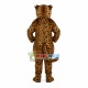 Leopard With Red Pupil Mascot Costume Leopard With Red Pupil Mascot Costume