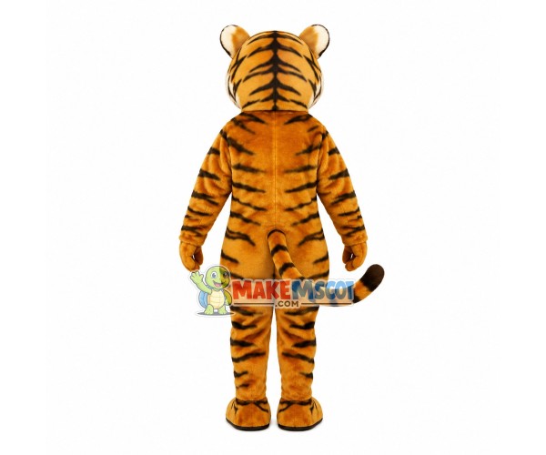 Domesticated Tiger Mascot Costume Domesticated Tiger Mascot Costume