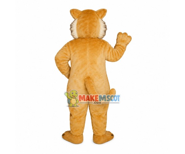 Robust Green-eyed Lion Mascot Costume Robust Green-eyed Lion Mascot Costume