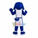 Blue Dog of Team Mascot Costume Blue Dog of Team Mascot Costume