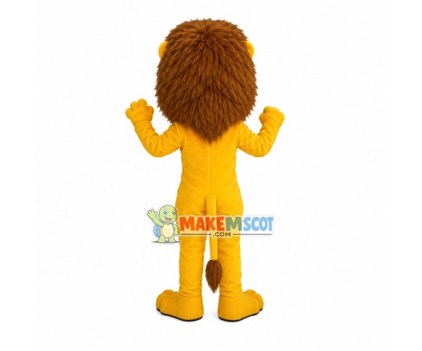 Lean Kind Lion Mascot Costume
