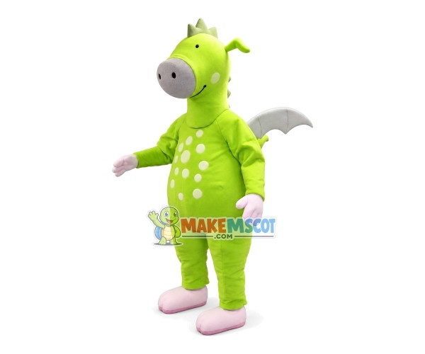 Pig-nosed Spotted Dragon Mascot Costume Pig-nosed Spotted Dragon Mascot Costume