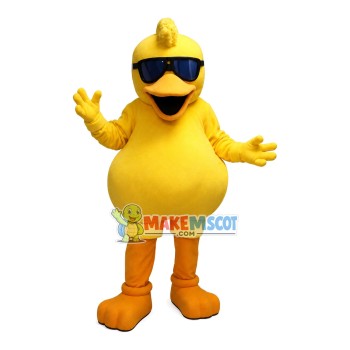 Cool Big Yellow Duck Mascot Costume Cool Big Yellow Duck Mascot Costume