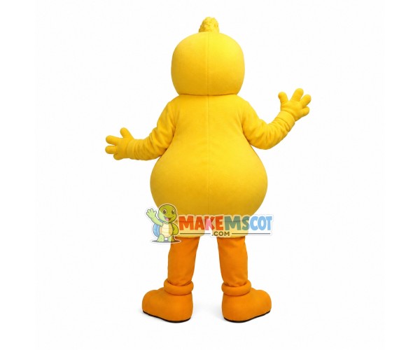 Cool Big Yellow Duck Mascot Costume Cool Big Yellow Duck Mascot Costume