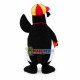 Interesting Penguin With Cap Mascot Costume