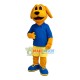 Club Member Dog In The Shirt Mascot Costume Club Member Dog In The Shirt Mascot Costume