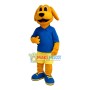 Club Member Dog In The Shirt Mascot Costume