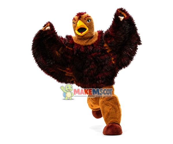 Active Defensive Eagle Mascot Costume