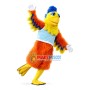 Cheering Hairy Falcon Mascot Costume