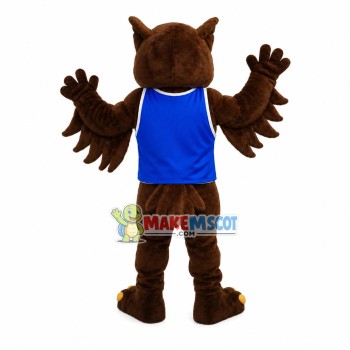 Powerful Owl Of School Mascot Costume Powerful Owl Of School Mascot Costume