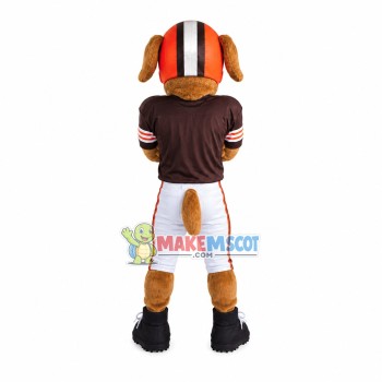 Confident Dog Contestant Mascot Costume