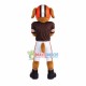 Confident Dog Contestant Mascot Costume Confident Dog Contestant Mascot Costume