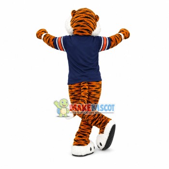 Waiting Tiger Player Mascot Costume