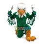 Victorious Muscle Green Eagle Mascot Costume