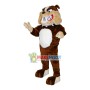 Chained Ferocious Bulldog Mascot Costume