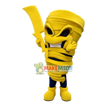 Funny Cartoon Bandage Doll Mascot Costume Funny Cartoon Bandage Doll Mascot Costume