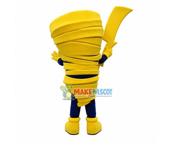 Funny Cartoon Bandage Doll Mascot Costume Funny Cartoon Bandage Doll Mascot Costume