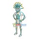 Circuit Doll Full of Switches Mascot Costume