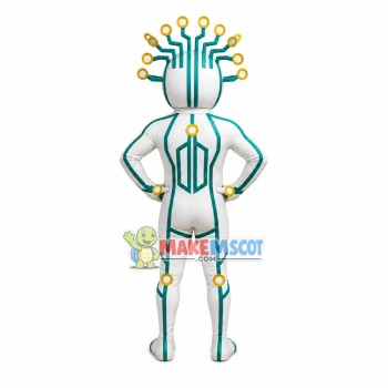 Circuit Doll Full of Switches Mascot Costume Circuit Doll Full of Switches Mascot Costume