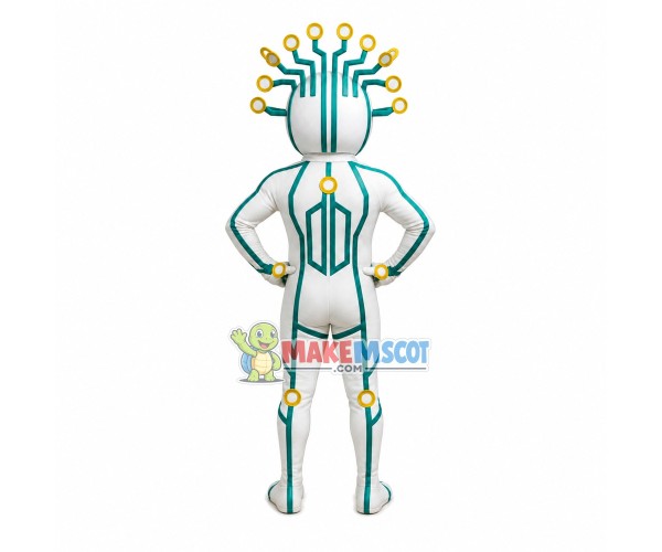 Circuit Doll Full of Switches Mascot Costume