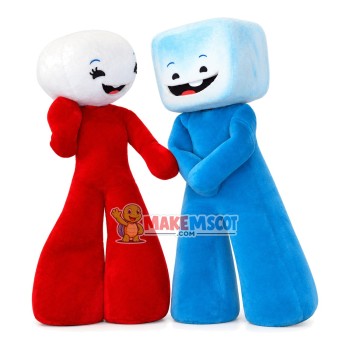 Opening Huge Smiley Doll Mascot Costume