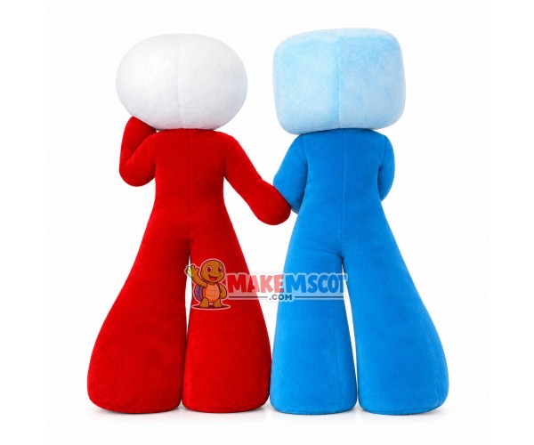 Opening Huge Smiley Doll Mascot Costume Opening Huge Smiley Doll Mascot Costume