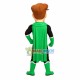 Muscular Superhero In Green Panties Mascot Costume Muscular Superhero In Green Panties Mascot Costume