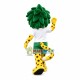 Young Tiger Player With Green Hair Mascot Costume Young Tiger Player With Green Hair Mascot Costume
