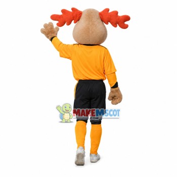 Interactive Moose Player Mascot Costume