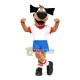 Halftime Big Nose Dog Mascot Costume Halftime Big Nose Dog Mascot Costume