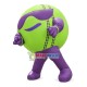 Swollen Green Ball Cartoon Mascot Costume Swollen Green Ball Cartoon Mascot Costume