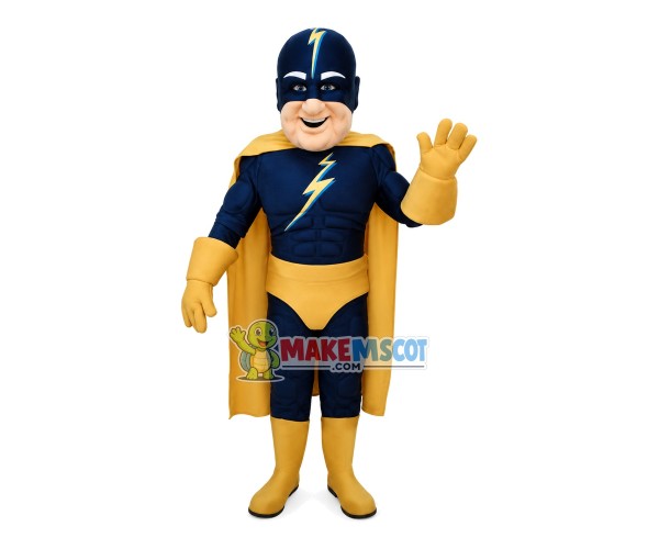 The Flash Man of Justice Mascot Costume