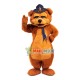 Ordering Commander Bear Mascot Costume Ordering Commander Bear Mascot Costume