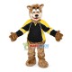 Bear In The Team Uniform Mascot Costume Bear In The Team Uniform Mascot Costume
