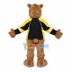 Bear In The Team Uniform Mascot Costume Bear In The Team Uniform Mascot Costume