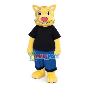 Kind Cat of the Art Gallery Mascot Costume Kind Cat of the Art Gallery Mascot Costume