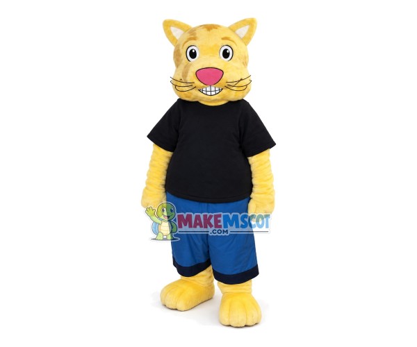 Kind Cat of the Art Gallery Mascot Costume Kind Cat of the Art Gallery Mascot Costume