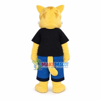 Kind Cat of the Art Gallery Mascot Costume Kind Cat of the Art Gallery Mascot Costume