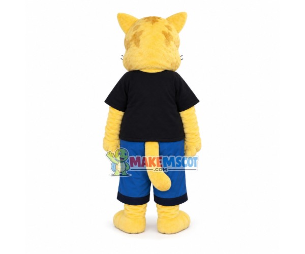 Kind Cat of the Art Gallery Mascot Costume