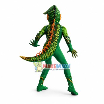 Agile Green Lizardman Mascot Costume Agile Green Lizardman Mascot Costume