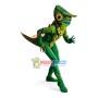 Agile Green Lizardman Mascot Costume