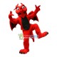 Cheering Celebrating Red Dragon Mascot Costume Cheering Celebrating Red Dragon Mascot Costume