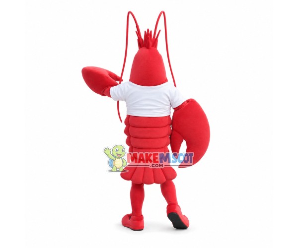 Cheering Lobster of Celebration Team Mascot Costume Cheering Lobster of Celebration Team Mascot Costume