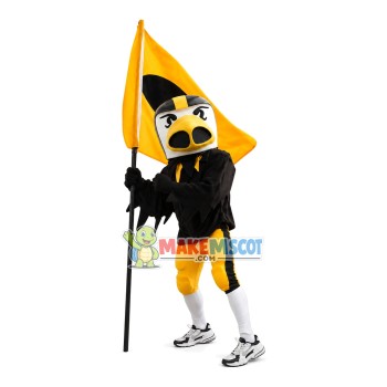 Special Look Eagle With Big Nostrils Mascot Costume